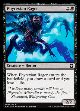 Phyrexian Rager (Eternal Masters) Near Mint Foil
