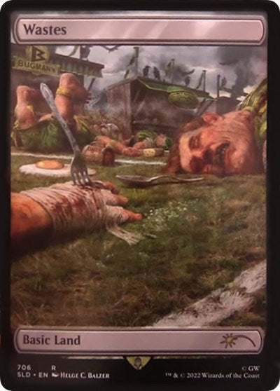Wastes (706) - Full Art (Secret Lair) Near Mint
