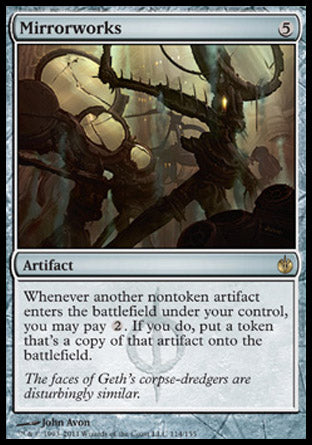 Mirrorworks (Mirrodin Besieged) Near Mint Japanese