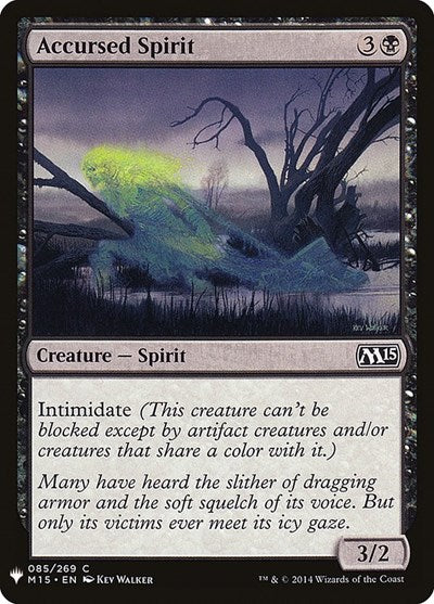 Accursed Spirit (Mystery Booster) Near Mint