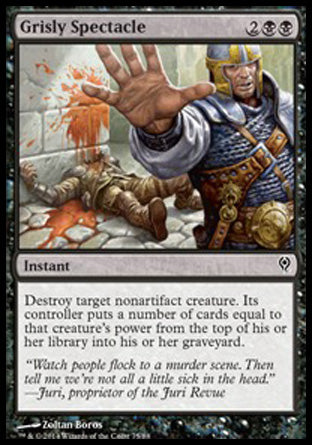 Grisly Spectacle (Duel Decks: Jace vs Vraska) Near Mint