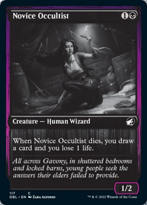 Novice Occultist (Innistrad: Double Feature) Near Mint