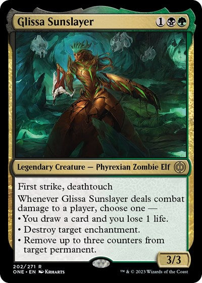 Glissa Sunslayer (Phyrexia: All Will Be One) Near Mint