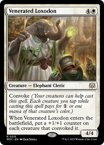 Venerated Loxodon (Commander: March of the Machine) Near Mint
