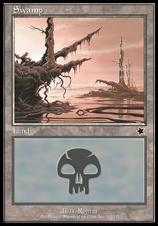 Swamp (165) (Starter 1999) Near Mint