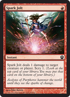Spark Jolt (Theros) Near Mint Foil Japanese