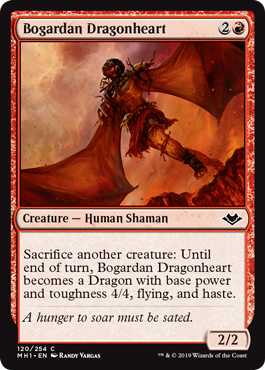 Bogardan Dragonheart (Modern Horizons) Near Mint Foil