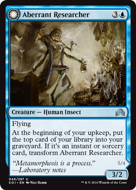 Aberrant Reseacher (Perfected Form) (Shadows Over Innistrad) Near Mint