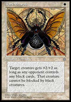 Black Scarab (Ice Age) Light Play