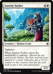 Sunrise Seeker (Ixalan) Near Mint Foil