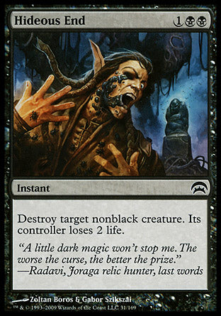 Hideous End (Planechase) Near Mint