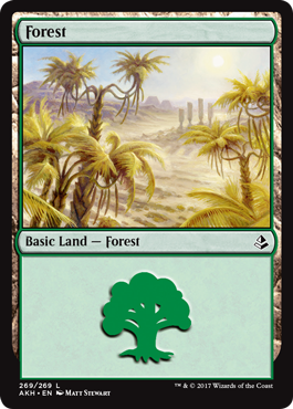 Forest (269) (Amonkhet) Near Mint
