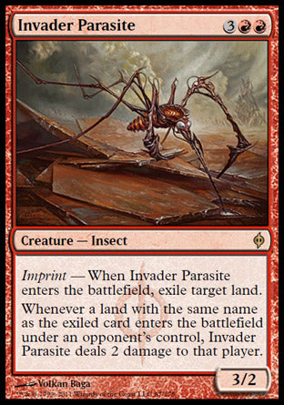 Invader Parasite (New Phyrexia) Near Mint Russian