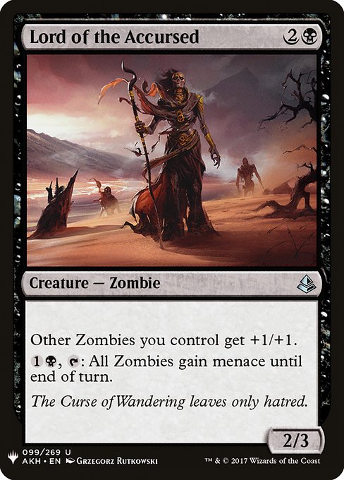 Lord of the Accursed (Mystery Booster) Near Mint