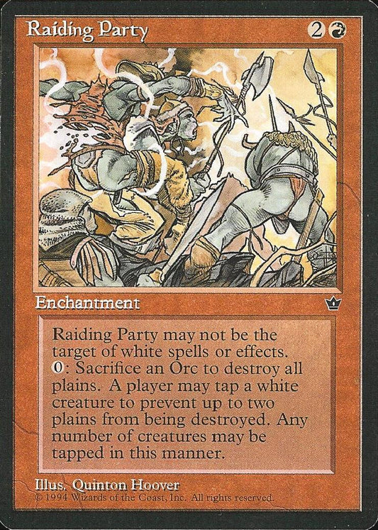 Raiding Party (Fallen Empires) Near Mint