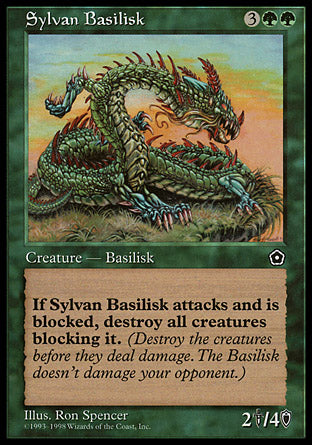 Sylvan Basilisk (Portal Second Age) Near Mint