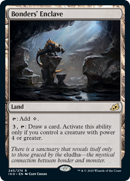 Bonders' Enclave (Ikoria: Lair of Behemoths) Near Mint Foil