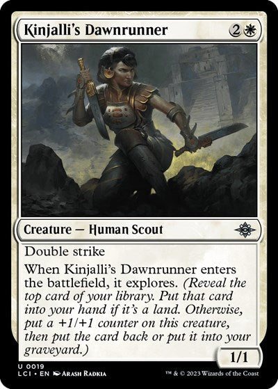 Kinjalli's Dawnrunner (The Lost Caverns of Ixalan) Near Mint