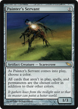 Painter's Servant (Shadowmoor) Near Mint Foil