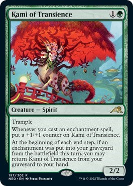 Kami of Transience (Kamigawa: Neon Dynasty) Near Mint