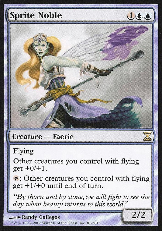 Sprite Noble (Time Spiral) Near Mint Chinese