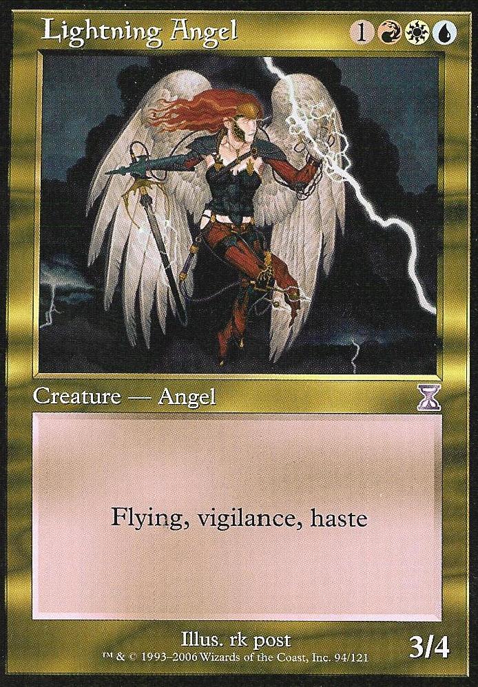 Lightning Angel (Time Spiral Time Shifted) Near Mint Japanese