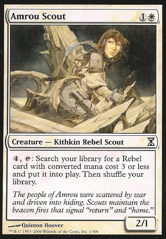 Amrou Scout (Time Spiral) Near Mint Russian