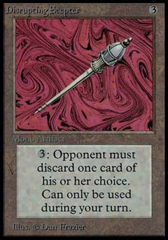 Disrupting Scepter (Alpha) Near Mint