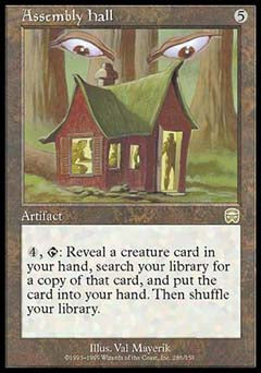 Assembly Hall (Mercadian Masques) Near Mint Foil