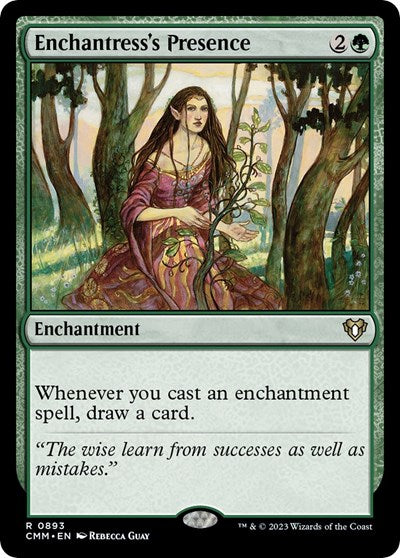 Enchantress's Presence (Commander Masters) Near Mint