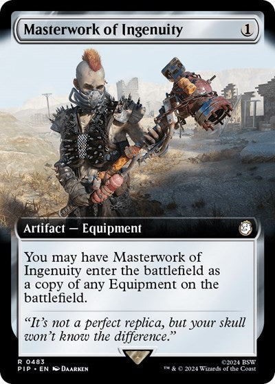 Masterwork of Ingenuity (Extended Art) (Universes Beyond: Fallout) Near Mint