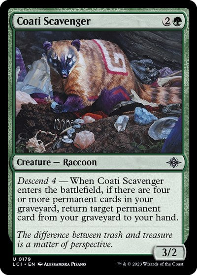 Coati Scavenger (The Lost Caverns of Ixalan) Near Mint