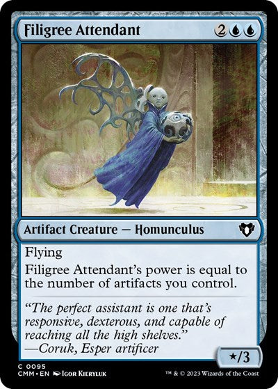 Filigree Attendant (Commander Masters) Near Mint