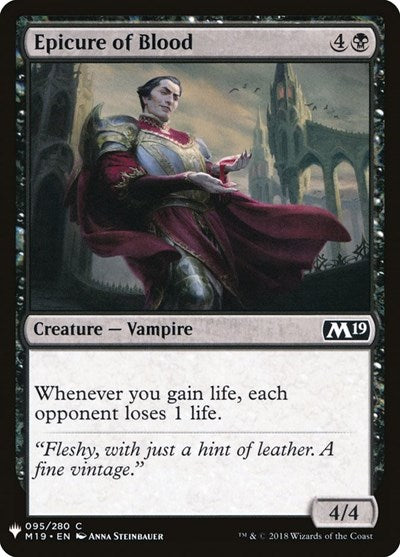 Epicure of Blood (Mystery Booster) Near Mint