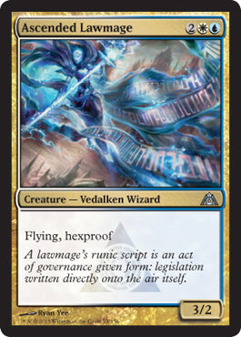 Ascended Lawmage (Dragon's Maze) Near Mint Foil