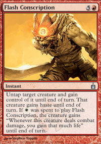 Flash Conscription (Ravnica) Near Mint