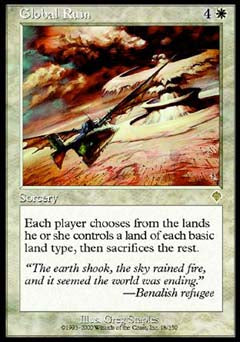 Global Ruin (Invasion) Near Mint Foil