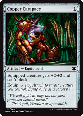 Copper Carapace (Modern Masters 2015) Near Mint Foil