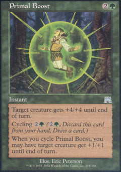 Primal Boost (Onslaught) Near Mint Foil