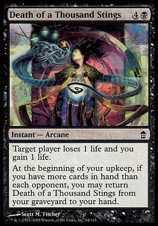 Death of a Thousand Stings (Saviors of Kamigawa) Near Mint Foil