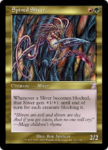 Spined Sliver (Time Spiral Time Shifted) Near Mint