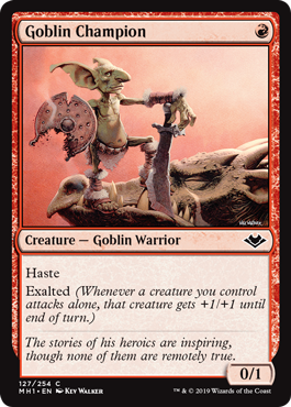 Goblin Champion (Modern Horizons) Near Mint Foil