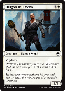 Dragon Bell Monk (Iconic Masters) Near Mint