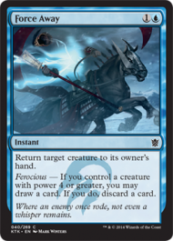 Force Away (Khans of Tarkir) Near Mint Foil
