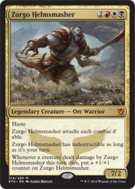 Zurgo, Helmsmasher (Khans of Tarkir) Near Mint