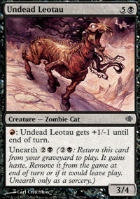 Undead Leotau (Shards of Alara) Near Mint Foil