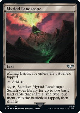 Myriad Landscape (Surge Foil) (Universes Beyond: Warhammer 40K) Near Mint