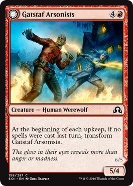 Gatstaf Arsonists (Gatstaf Ravagers) (Shadows Over Innistrad) Near Mint