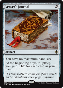 Venser's Journal (Commander 2016 Edition) Near Mint