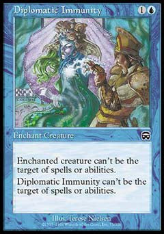 Diplomatic Immunity (Mercadian Masques) Near Mint Foil